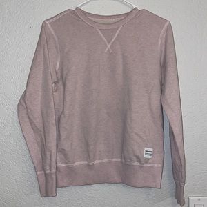 Converse Remastered Essentials Light Pink Sweater Womens‎ XS